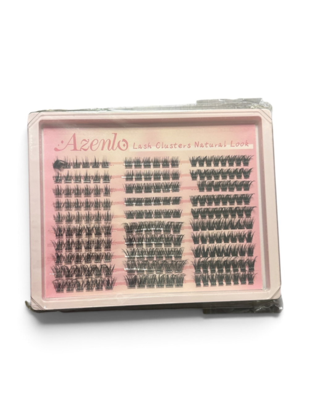 Women's Azenlo Lash Clusters Natural Look One Size Black